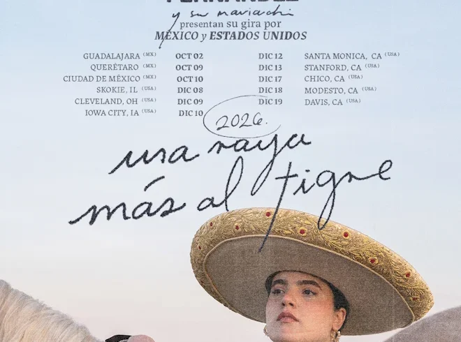 CAMILA FERNÁNDEZ ANUNCIA SU NUEVA GIRA POR MÉXICO Y ESTADOS UNIDOS